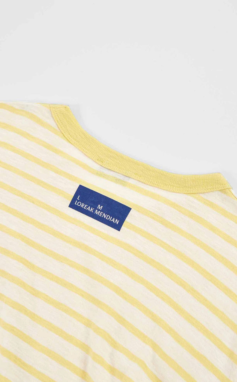 T-Shirt Ondarroa - Ecru/Yellow - Homme