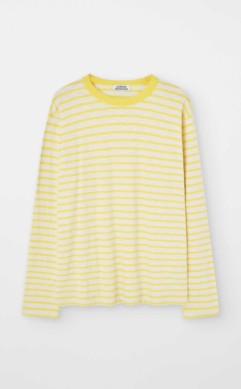 T-Shirt Ondarroa - Ecru/Yellow - Homme