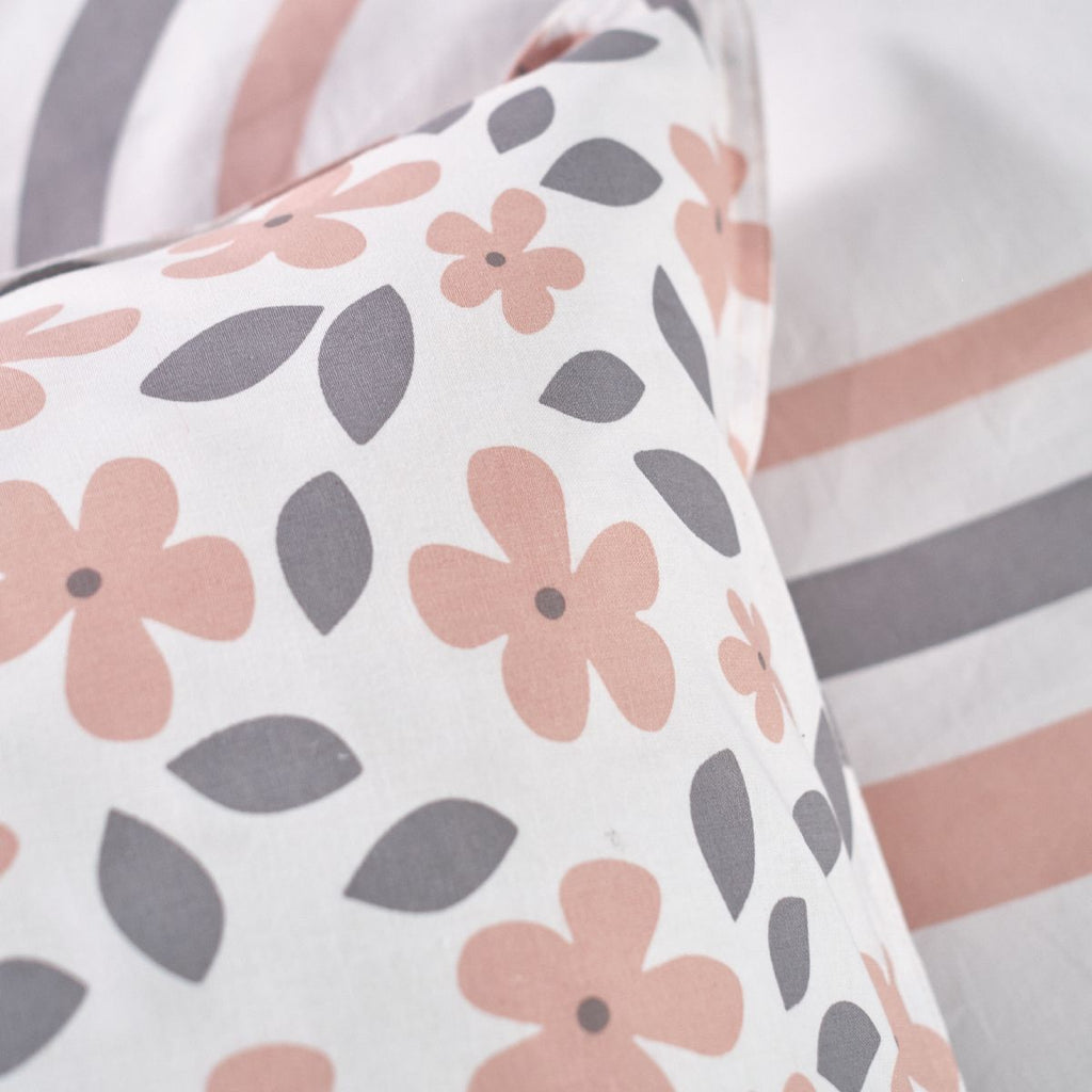 Happy - HC1 Patterned Bedding Set 4.2 - Chalk