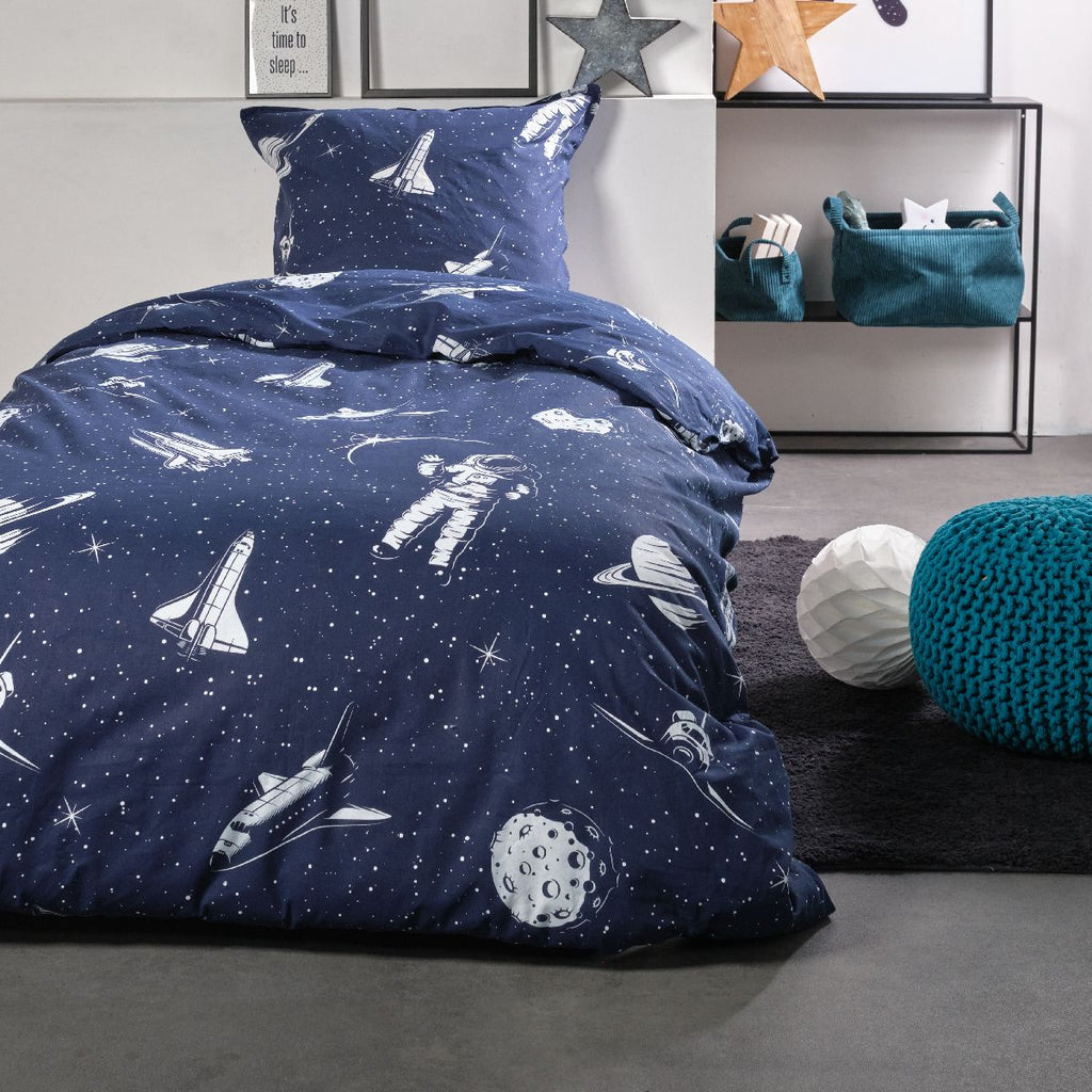 Happy - Parure De Lit Hc1 Motif 4.6 - Navy