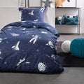 Happy - Parure De Lit Hc1 Motif 4.6 - Navy