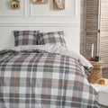 Bedding Set - Flannel - Steel