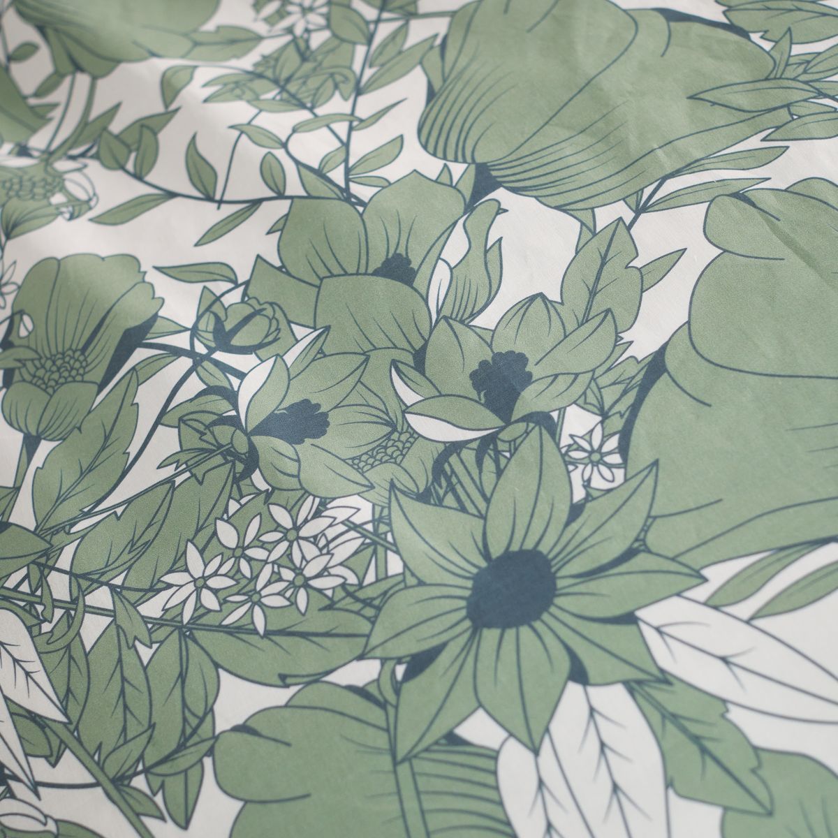 Bed Set - Flannel - Green