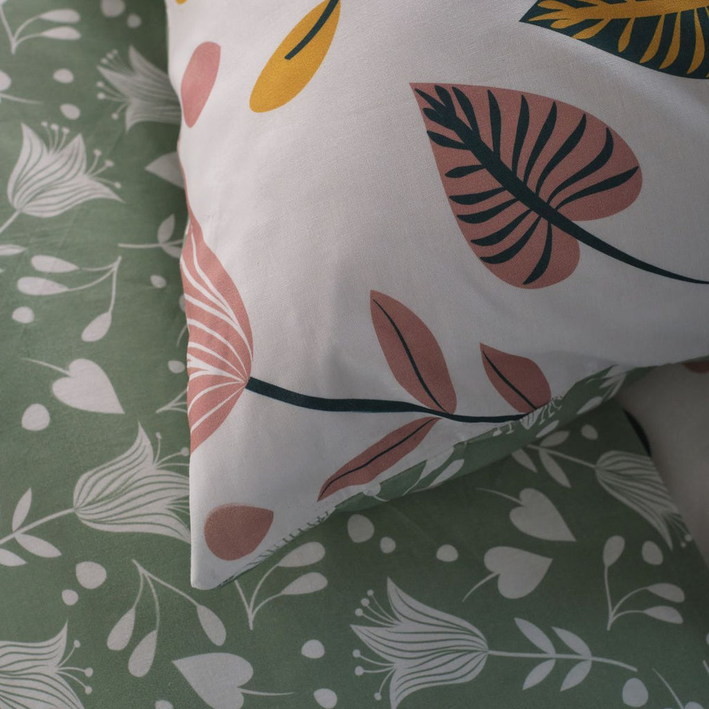 Parure De Lit - Flanelle  - Blanc