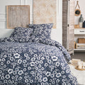 Bed Set - Flannel - Blue