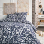 Bed Set - Flannel - Blue