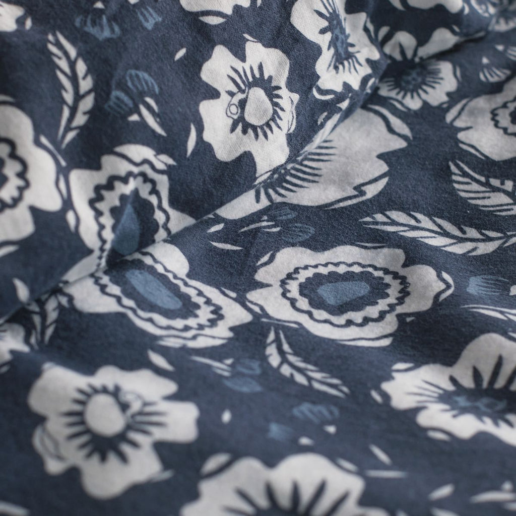 Bed Set - Flannel - Blue