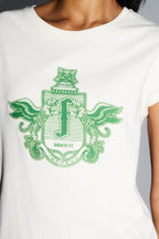 T-Shirt Robbie Blason Green Fabriquée Au Portugal