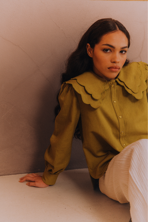 Chemise Paula - Vert Olive