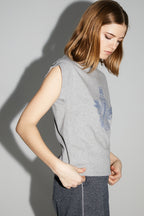 T-Shirt Robbie Blason Silver Fabriqué Au Portugal