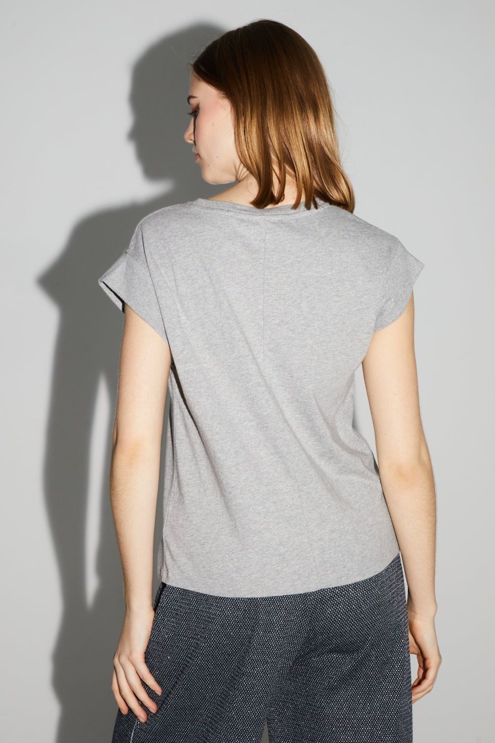 T-Shirt Robbie Blason Silver Fabriqué Au Portugal