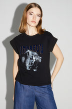 Le Sweatshirt Eddie Broderie Leo Black