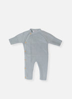 Combinaison En Coton Petits Chats - Bleu Danube