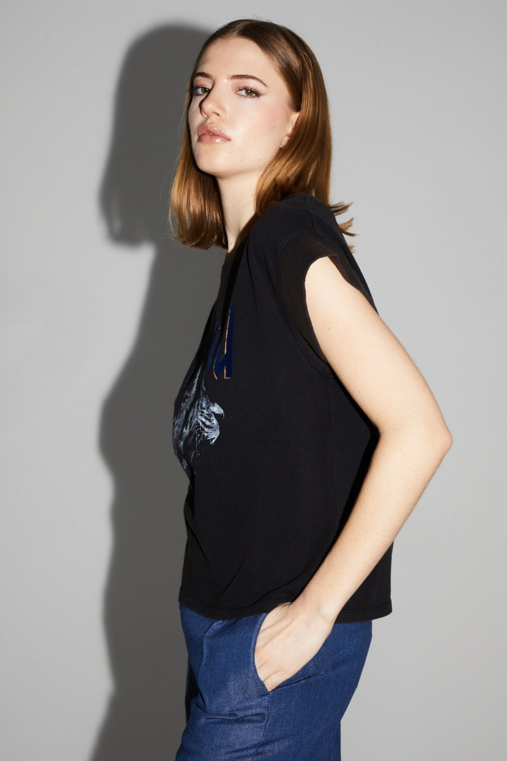 Le Sweatshirt Eddie Broderie Leo Black