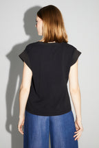 Le Sweatshirt Eddie Broderie Leo Black