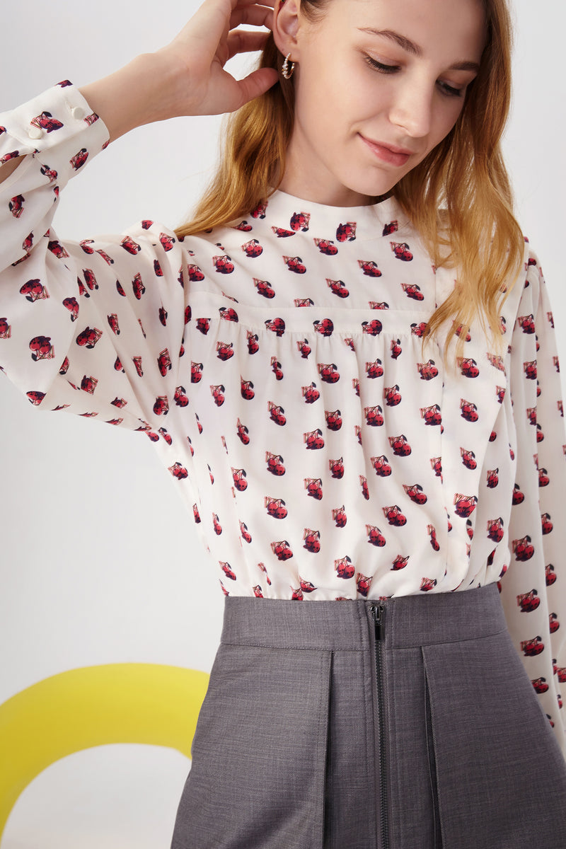 Lily - Pull-Over - Blanc