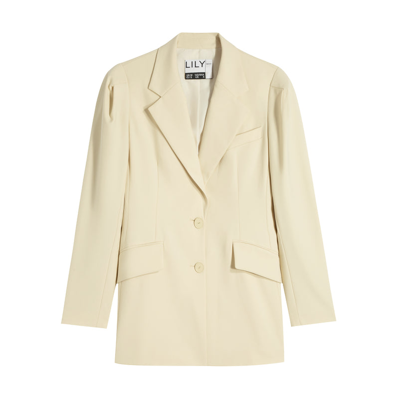 Lily - Blazer - Jaune Crème