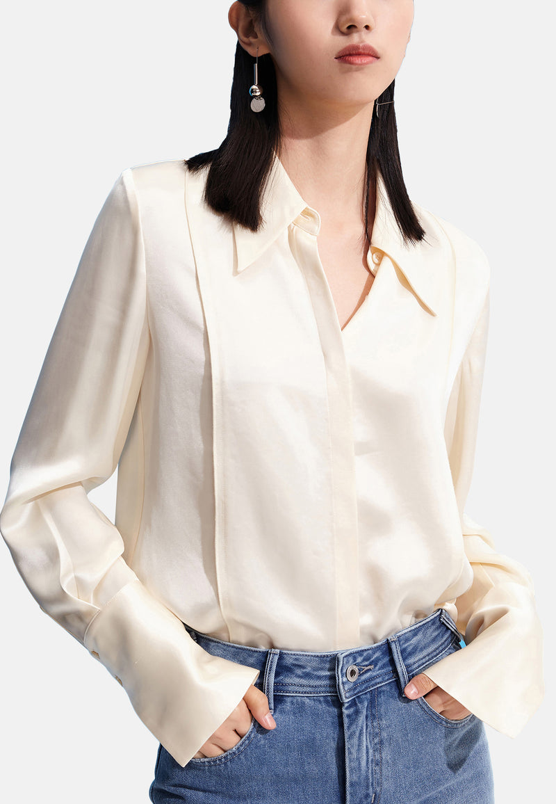 Lily - Chemise - Jaune Pâle