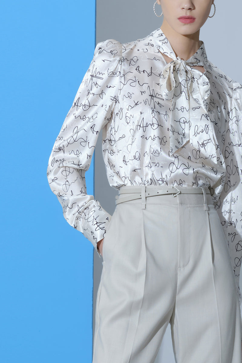 Lily - Pull-Over - Blanc