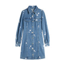 Lily - Robe - Bleu Cascade