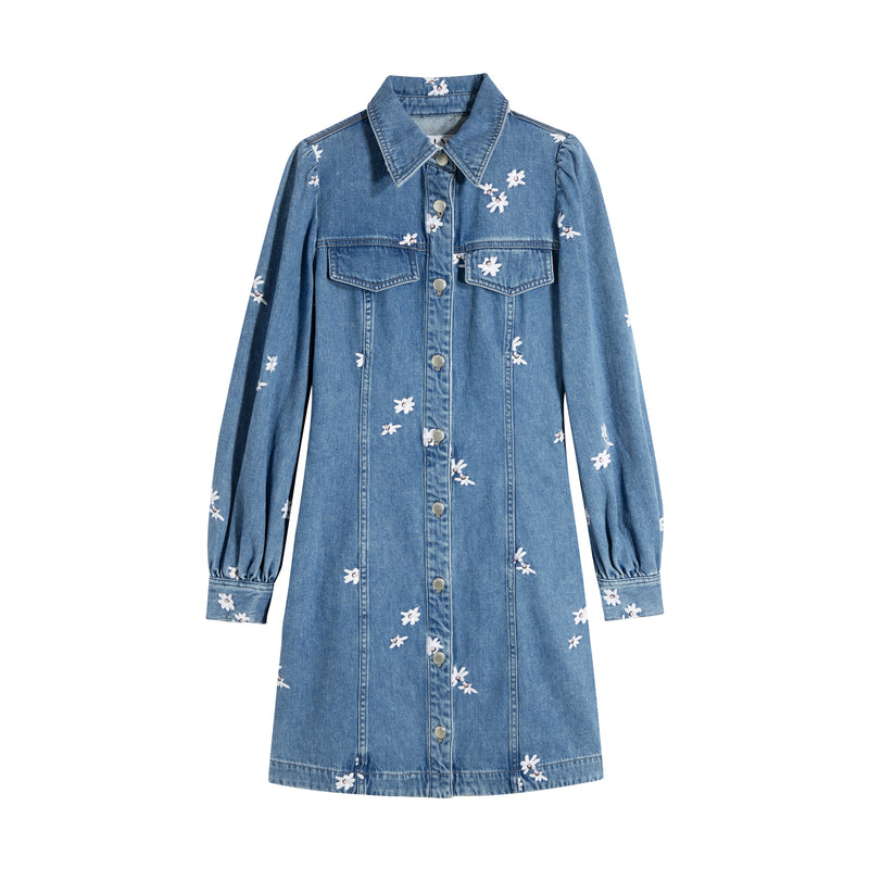 Lily - Robe - Bleu Cascade