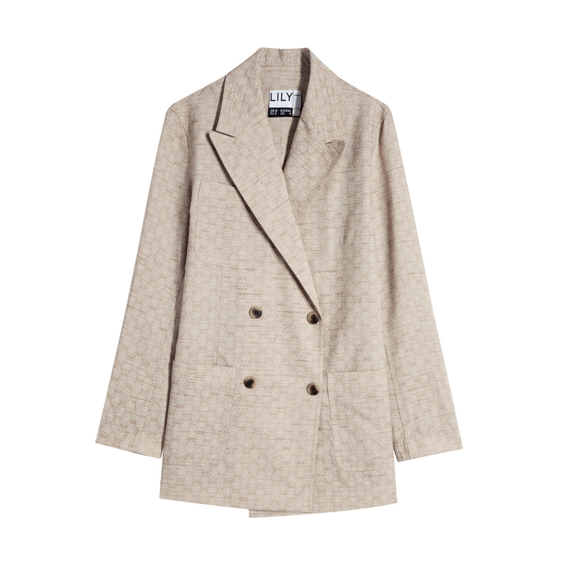 Lily - Blazer - Beige Clair