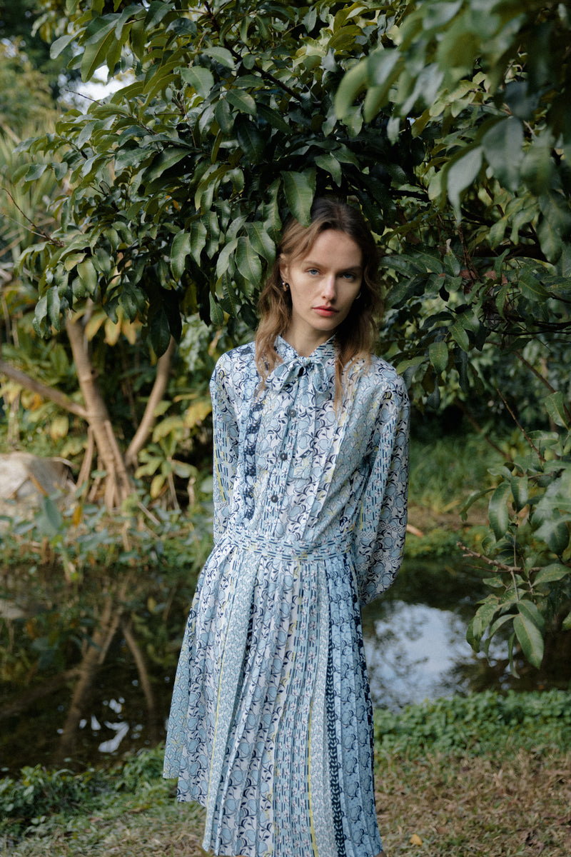 Lily - Robe - Vert Glace