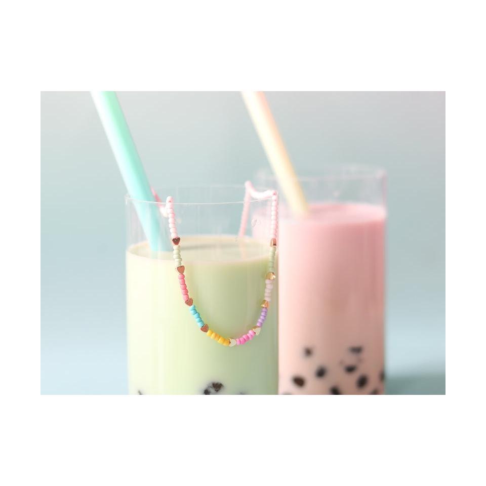 Maxi Bubble Tea Box - Cuentas con 20 compartimentos y fornituras para hacer joyas