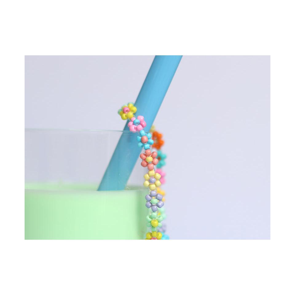 Maxi Bubble Tea Box - Cuentas con 20 compartimentos y fornituras para hacer joyas
