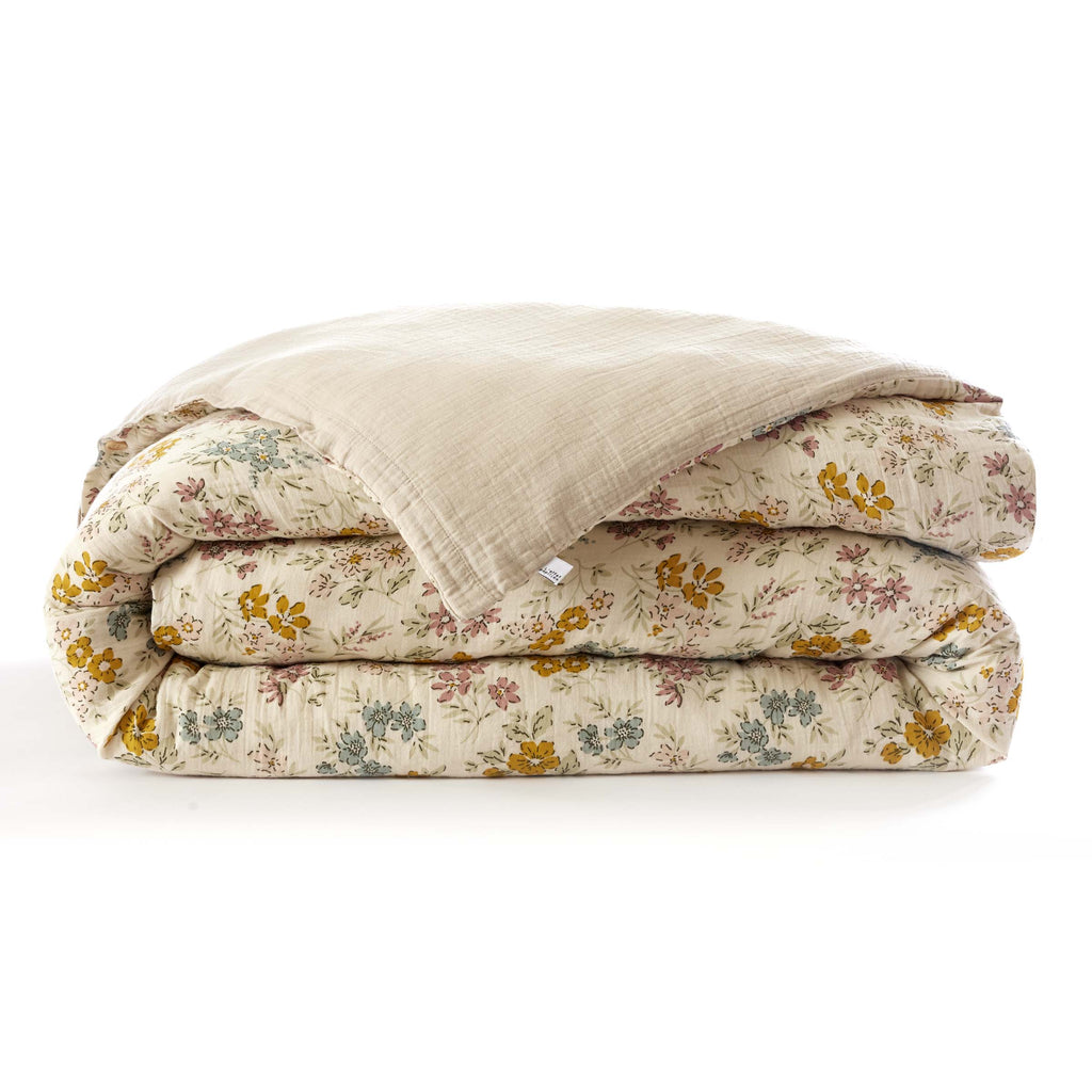 Adele - Housse De Couette - Gaze De Coton Imprimée - Pampa