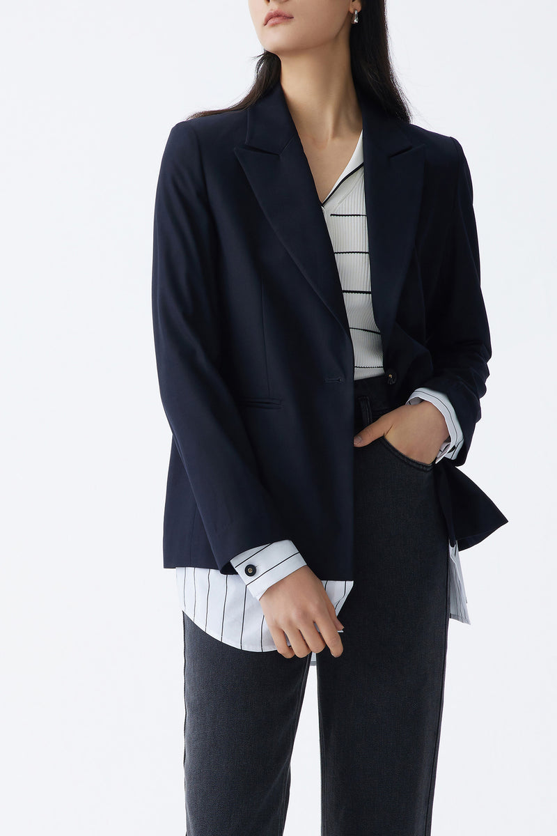 Lily - Blazer - Bleu Marine