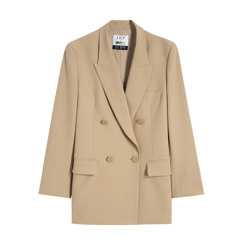 Lily - Blazer - Camel