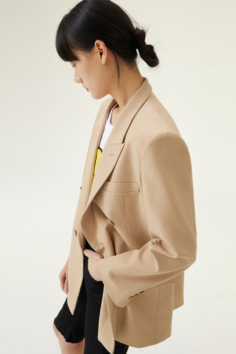 Lily - Blazer - Camel