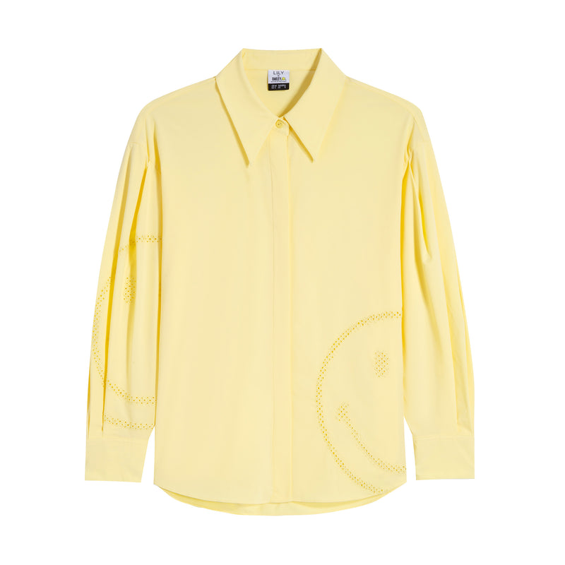 Lily - Chemise - Jaune Mangue