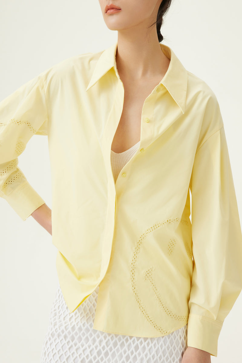 Lily - Chemise - Jaune Mangue