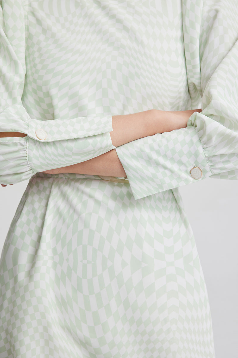 Lily - Robe - Vert Menthe
