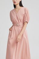 Lily - Robe - Rose Corail