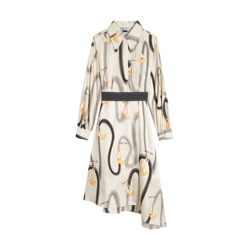 Lily - Robe - Camel