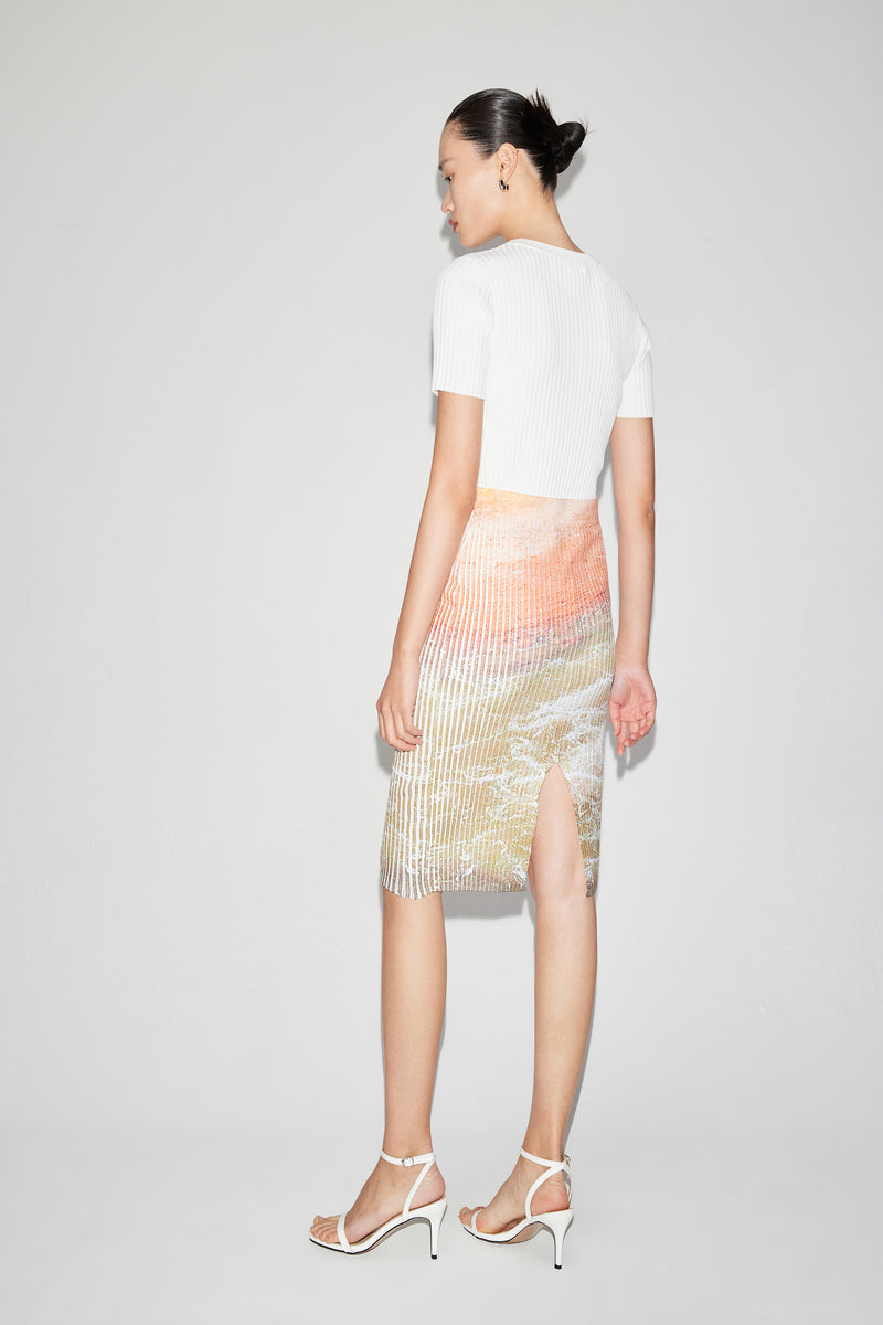 Lily - Jupe - Orange Jaune