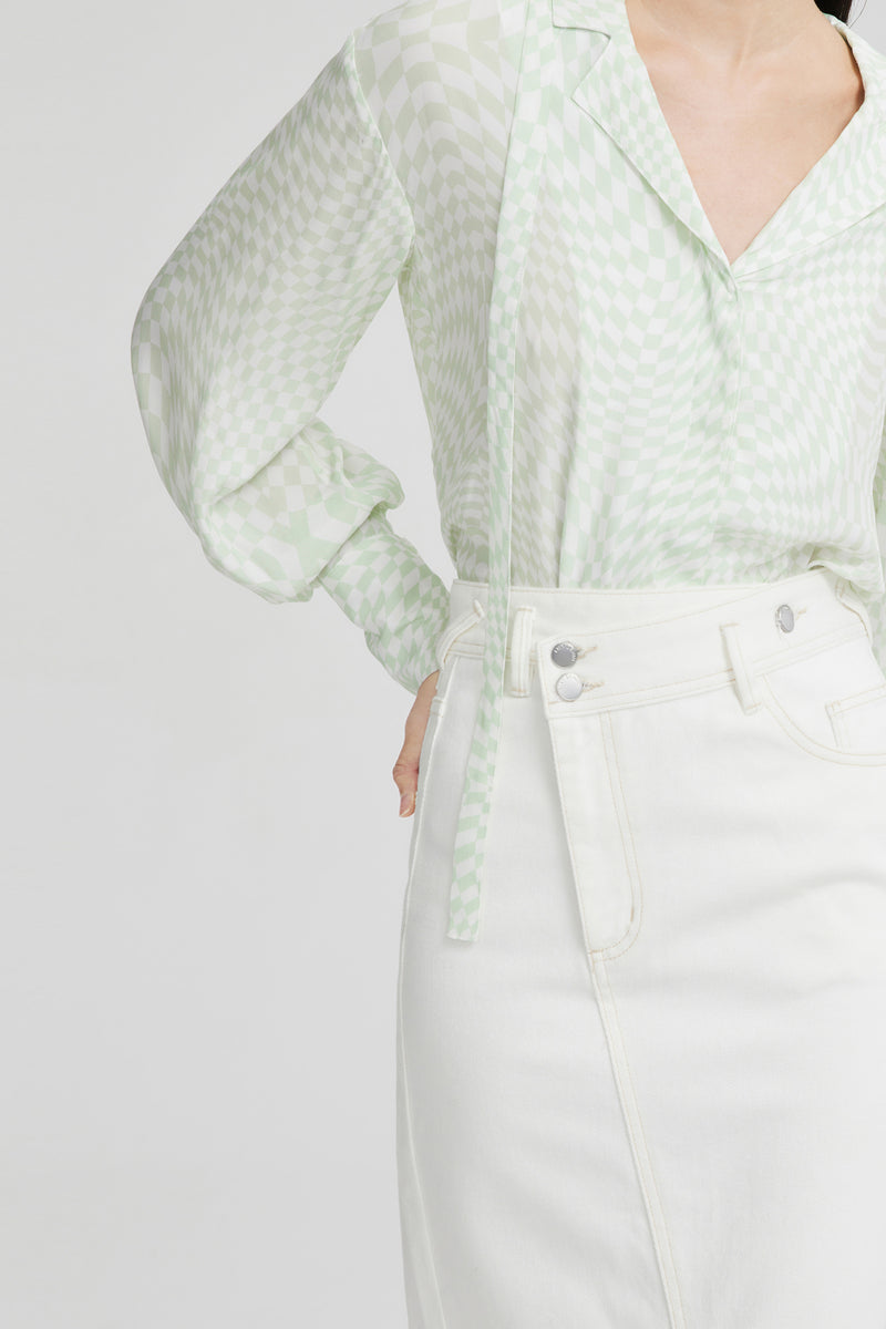 Lys - Chemisier - Vert Menthe