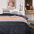 Sunshine - Pattern 13.30 Bedding Set - Black