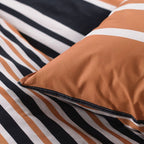 Sunshine - Parure De Lit Motif 13.36 - Orange