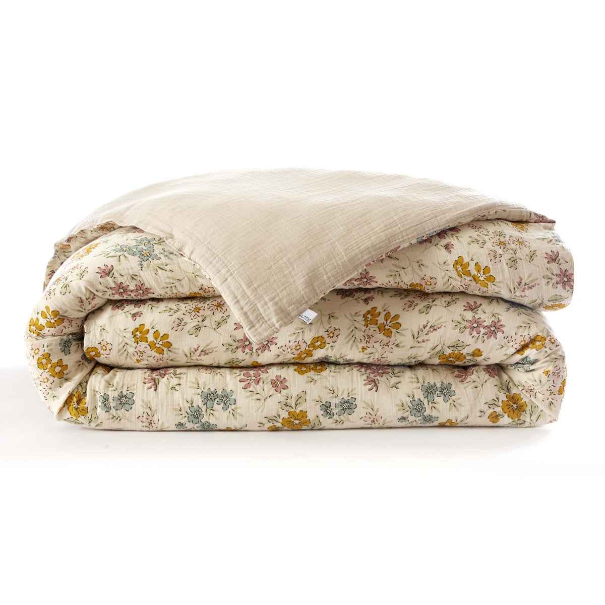 Adele - Housse De Couette - Gaze De Coton Imprimée - Pampa