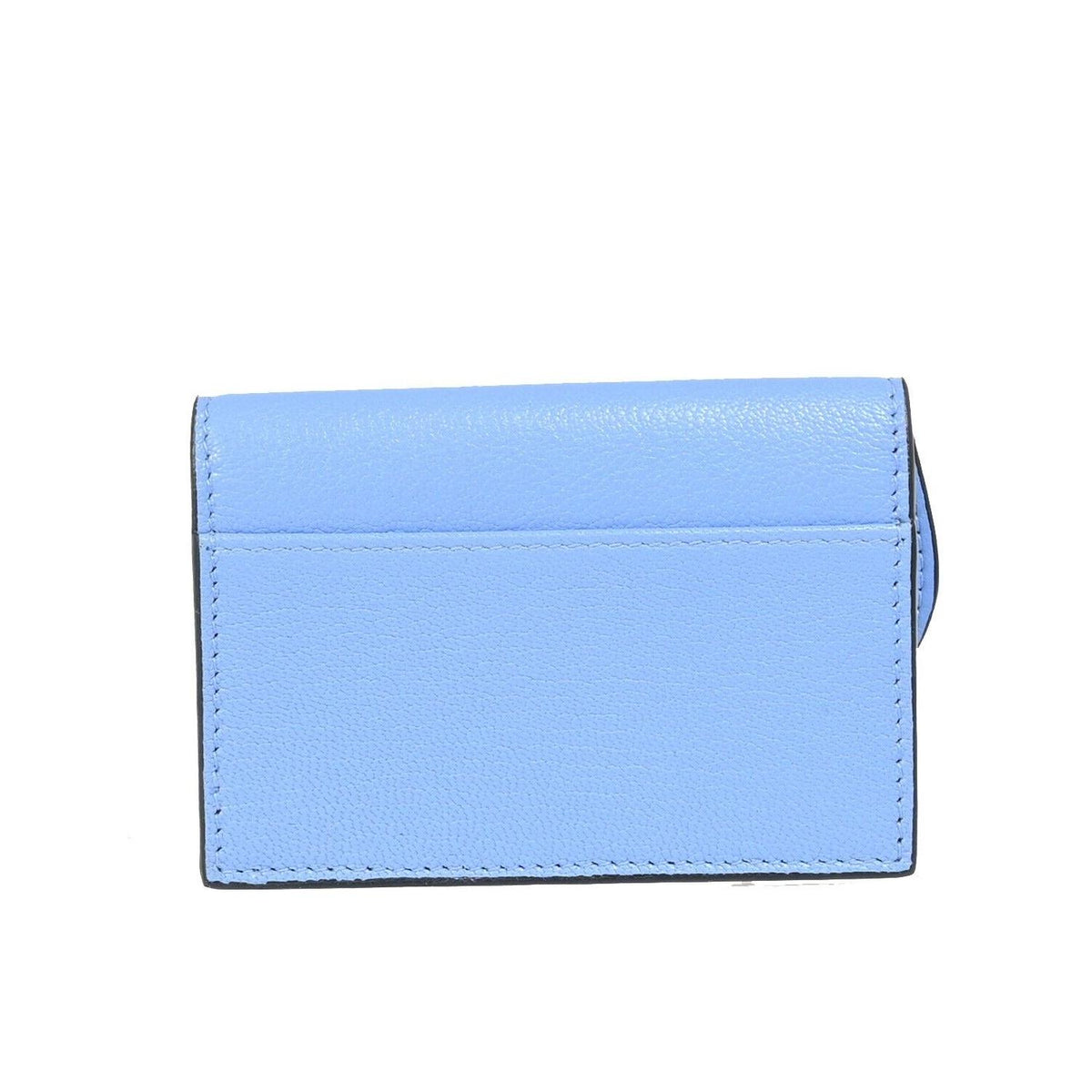 Porte-Cartes Christian Dior Dior Saddle Cuir - Bleu