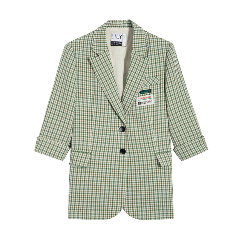 Lily - Blazer - Vert Pomme