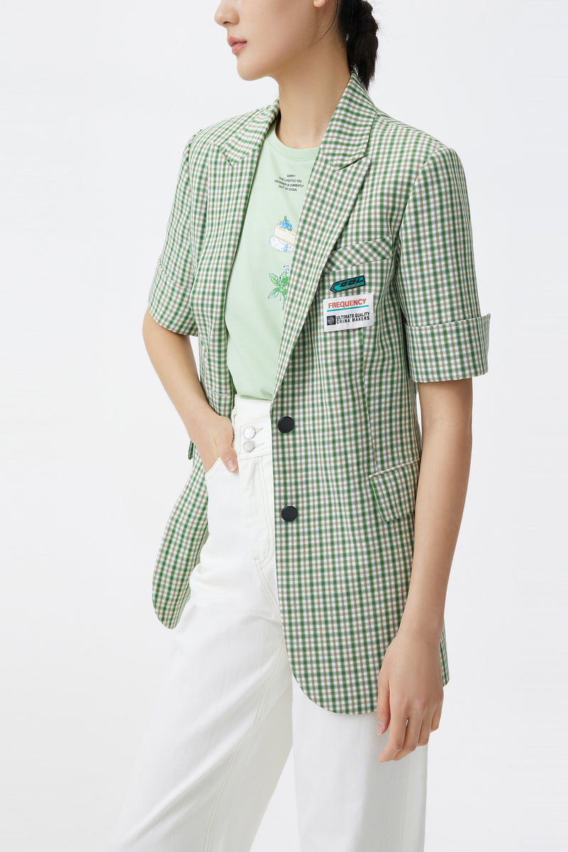 Lily - Blazer - Vert Pomme
