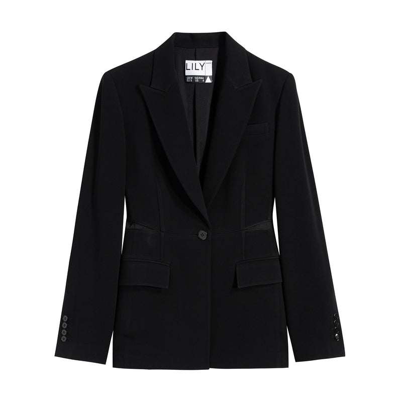 Lily - Blazer - Noir