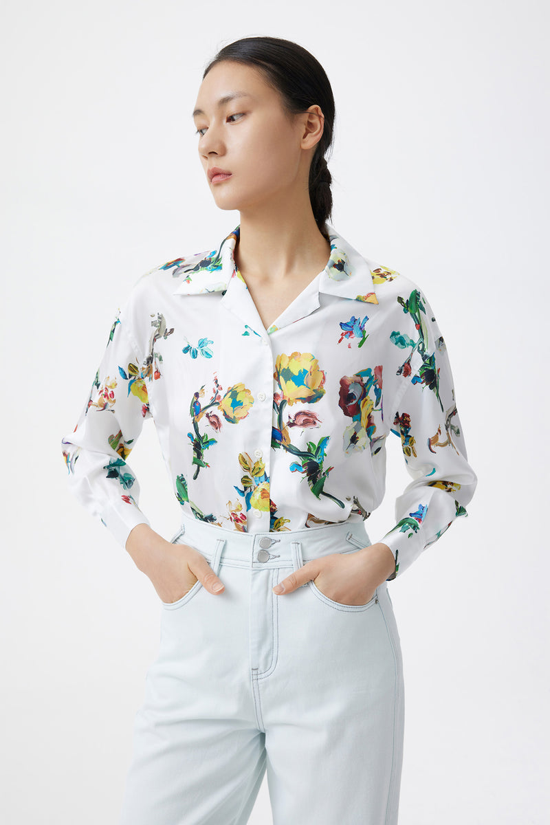 Lily - Chemise - Blanche