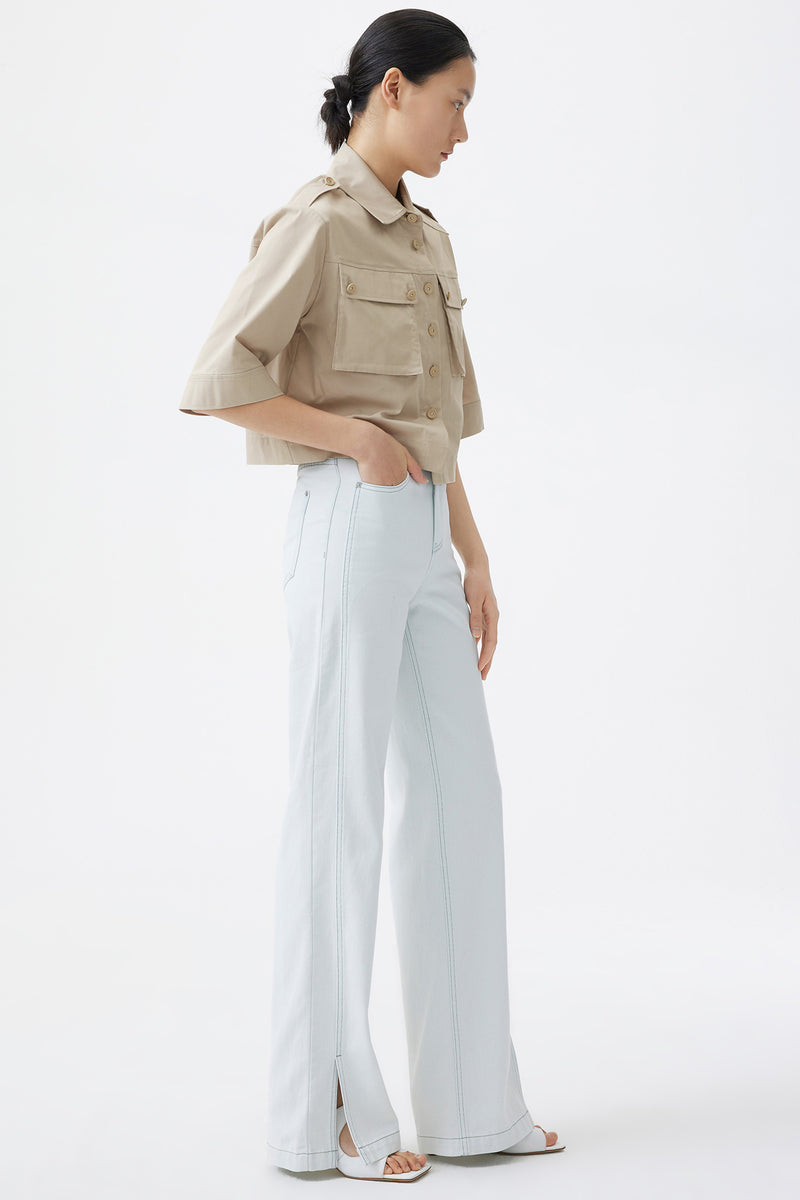 Lily - Chemise - Beige Clair Café