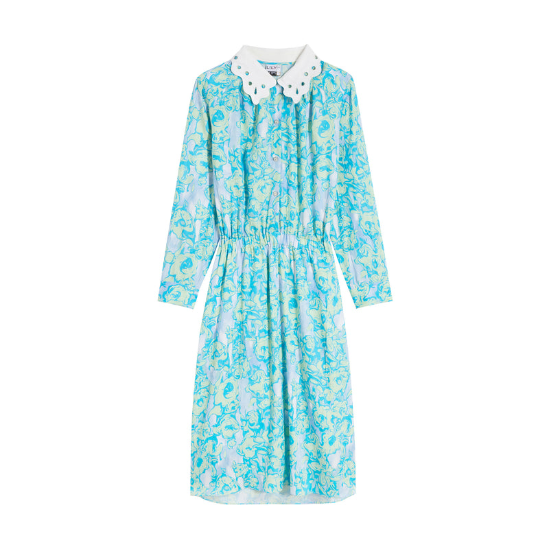 Lily - Robe - Vert Pomme